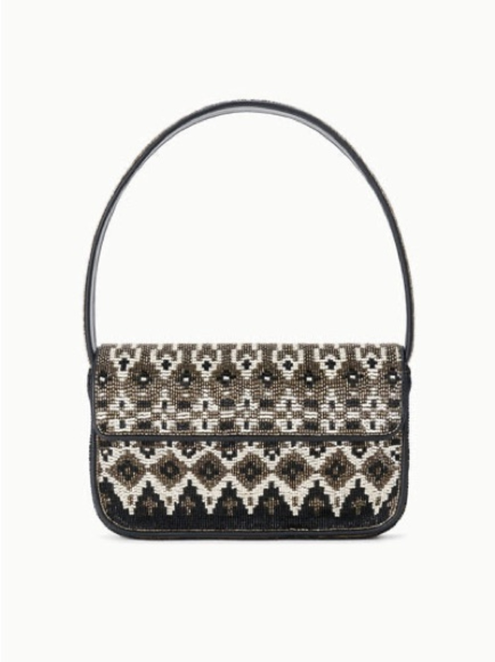 STAUD Tommy Beaded Shoulder Bag - Zermatt